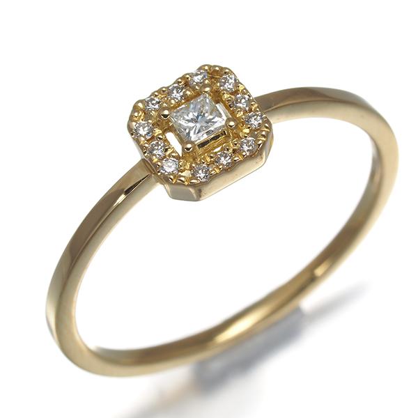 AHKAH（アーカー） リング ダイヤ ダイヤモンド 0.09ct ティナコフレ