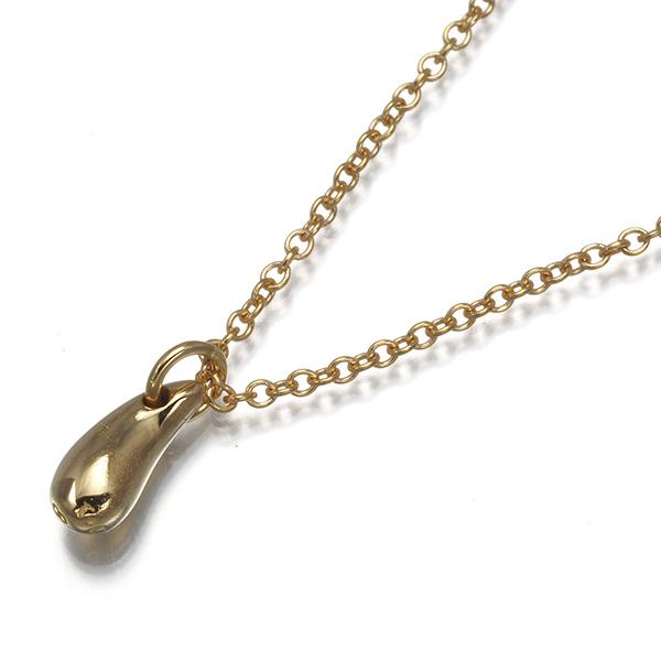 TIFFANY&Co.（ティファニー） ネックレス ティアドロップ K18YG BLJ