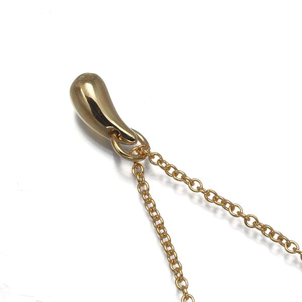 TIFFANY&Co.（ティファニー） ネックレス ティアドロップ K18YG BLJ