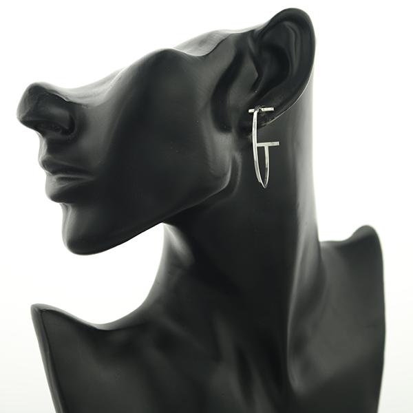 TIFFANY&Co.（ティファニー） ピアス Tワイヤー フープ ラージ