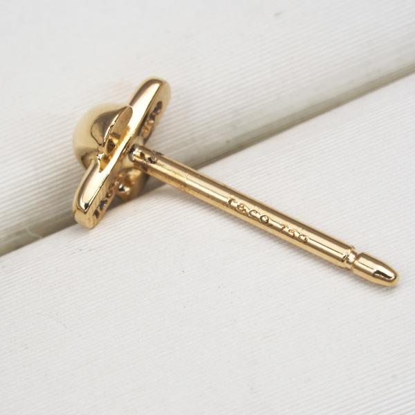 TIFFANY&Co.（ティファニー） ピアス クロスステッチ K18YG BLJ