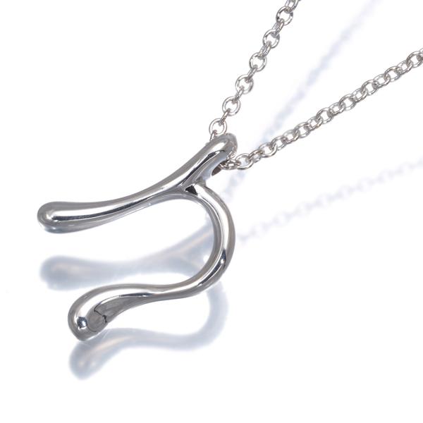 ❤️clow❤️【ティファニー】イニシャルネックレス1611《シルバー》 TIFFANY&Co.（ティファニー） ネックレス アルファベットレター