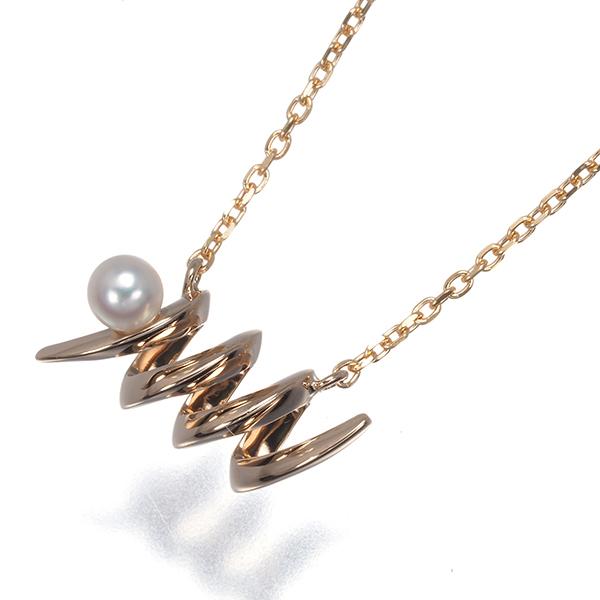 TASAKI（タサキ） ネックレス パール 真珠 3.0mm サージ K18PG BLJ