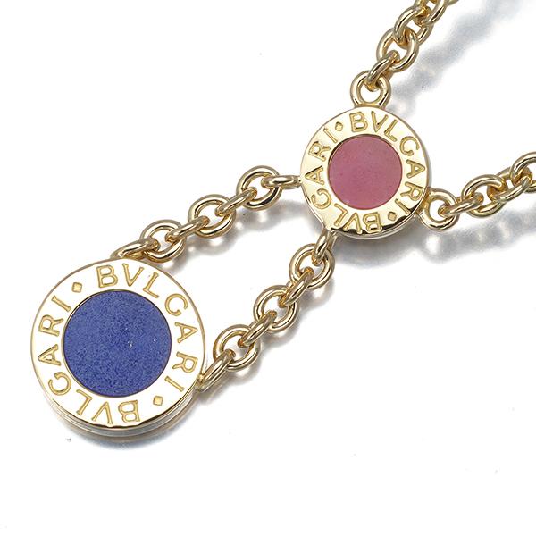 BVLGARI（ブルガリ） ネックレス ラピスラズリ オニキス ロードクロ