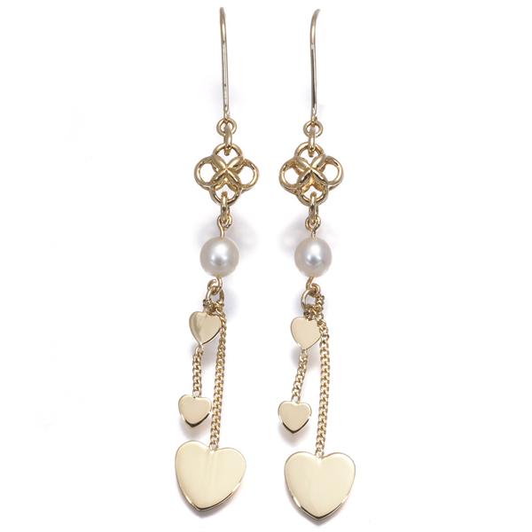 TASAKI（タサキ） ピアス ベビー パール 真珠 4.7mm ハート フック 