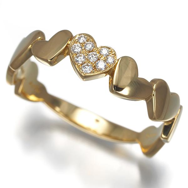 AHKAH（アーカー） リング ダイヤ ダイヤモンド 0.05ct アンハート