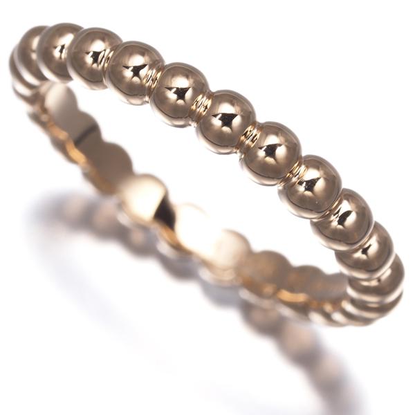 ヴァンクリーフ&アーペル リング ペルレ ミディアム 53号 K18PG 保証書