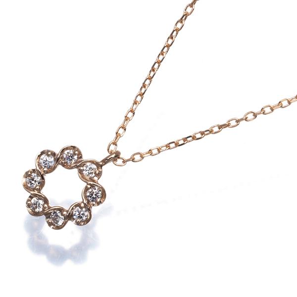 TAKE-UP（テイクアップ） ネックレス ダイヤ ダイヤモンド 0.08ct 