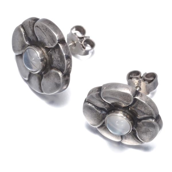 ジョージジェンセンのムーンストーンのシルバーピアス Georg Jensen（ジョージ ジェンセン） ピアス ムーンストーン 36