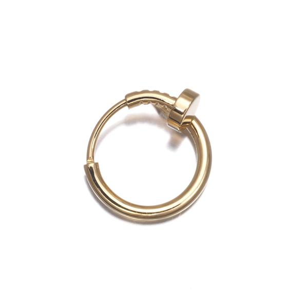 Cartier（カルティエ） ピアス ジュストアンクル ミニ 片耳 K18YG BLJ
