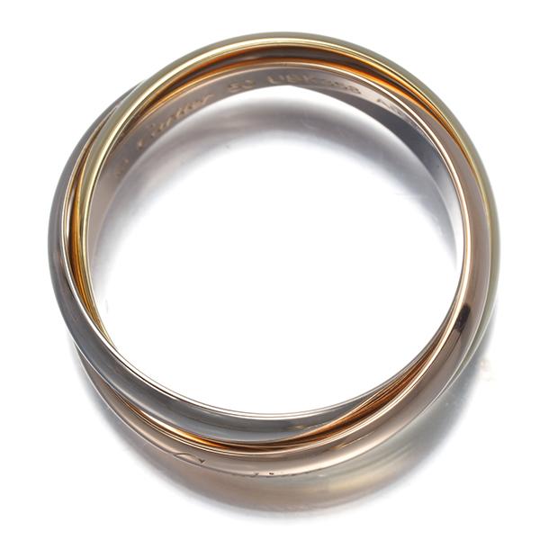Cartier（カルティエ） トリニティ リング スリーカラー SM 50号 K18YG 