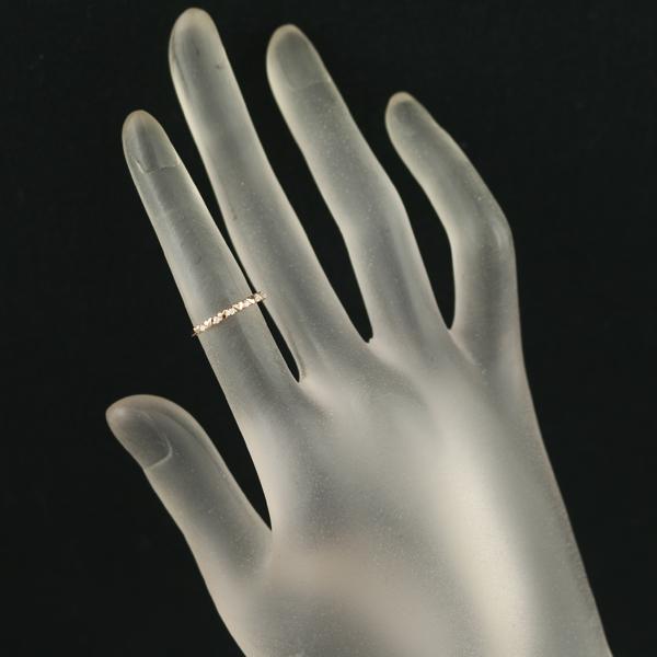 ete（エテ） リング ダイヤ ダイヤモンド 0.03ct ハート ピンキー 5号 