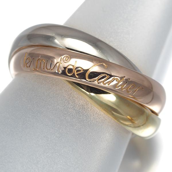 カルティエ トリニティ リング スリーカラー クラシック 50号 K18YG/WG/PG 指輪 BLJ 大幅値下げ品 | Cartier | 03
