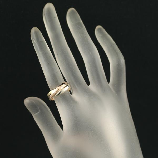 カルティエ トリニティ リング スリーカラー クラシック 50号 K18YG/WG/PG 指輪 BLJ 大幅値下げ品 | Cartier | 02