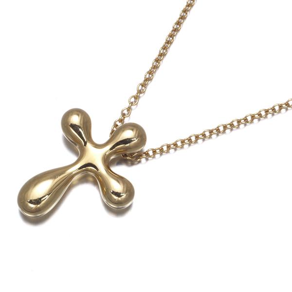 TIFFANY&Co.（ティファニー） ネックレス スモールクロス K18YG BLJ