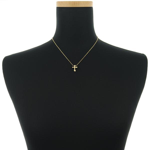 TIFFANY&Co.（ティファニー） ネックレス スモールクロス K18YG BLJ