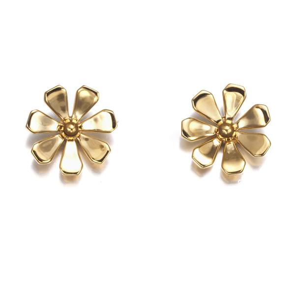 Tiffany & Co. ティファニー＊フラワーダイヤ18K/AU750ピアス TIFFANY&Co.（ティファニー） ピアス デイジー フラワー K18YG