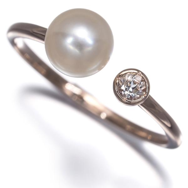 STAR JEWELRY（スタージュエリー） リング パール 真珠 6.0mm ホワイト