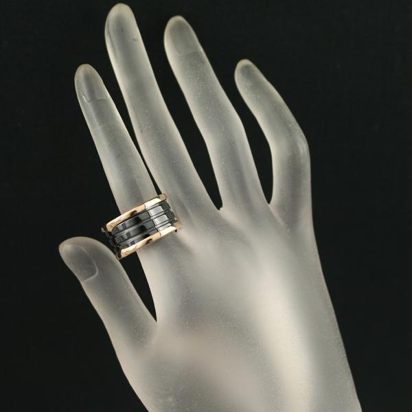 BVLGARI（ブルガリ） リング ビーゼロワン B-ZERO1 4バンド 58号 K18PG