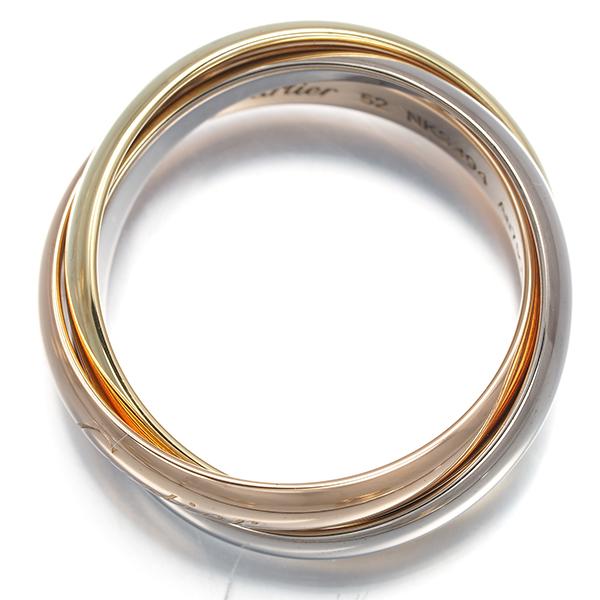Cartier（カルティエ） トリニティ リング スリーカラー クラシック 52