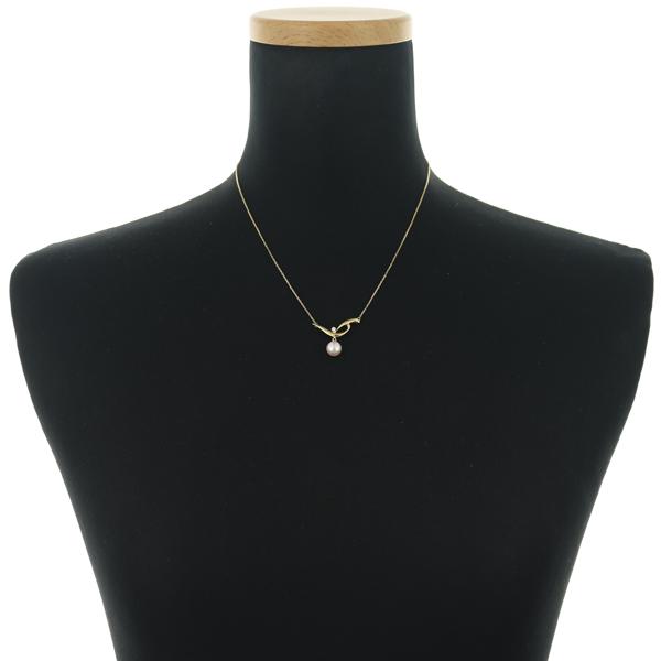 MIKIMOTO（ミキモト） ネックレス パール 真珠 7.2mm ダイヤ 