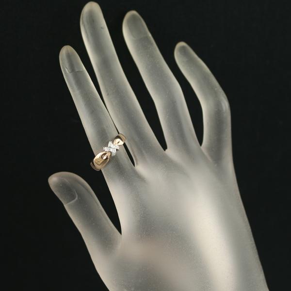 俄（NIWAKA） ニワカ リング ダイヤ ダイヤモンド 0.05ct 叶 コンビ