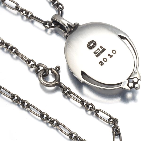 美品◎ ジョージジェンセン どんぐり ネックレス シルバー925 男女兼用 Georg Jensen（ジョージ ジェンセン） ネックレス ヘリテージ 2010