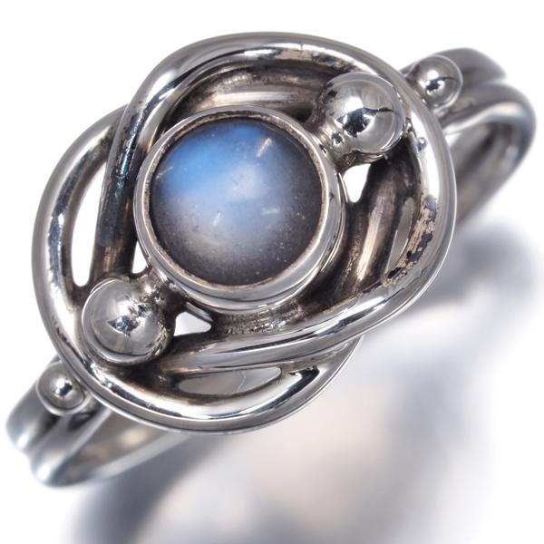 Georg Jensen（ジョージ ジェンセン） リング ムーンストーン 5