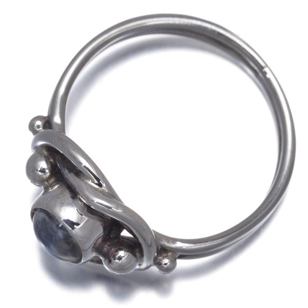 Georg Jensen（ジョージ ジェンセン） リング ムーンストーン 5