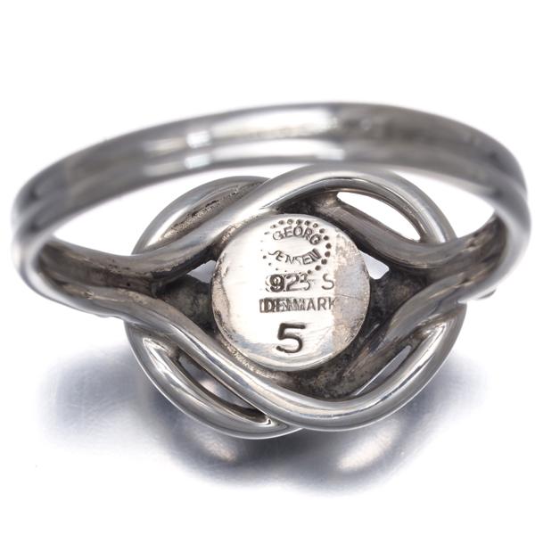 Georg Jensen（ジョージ ジェンセン） リング ムーンストーン 5