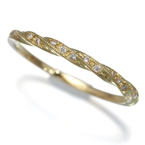 AHKAH（アーカー） リング ダイヤ ダイヤモンド 0.05ct ヘリクタイト