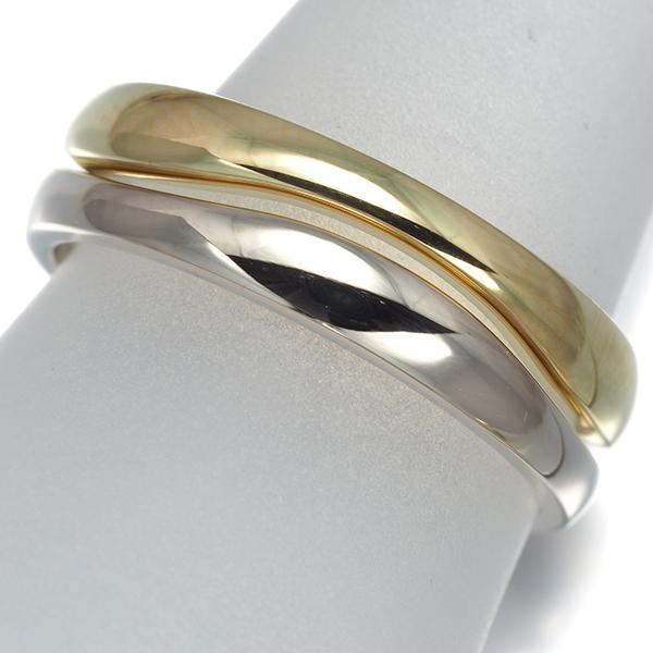 Cartier（カルティエ） ラブミー リング 56号 K18YG/WG 指輪 BLJ