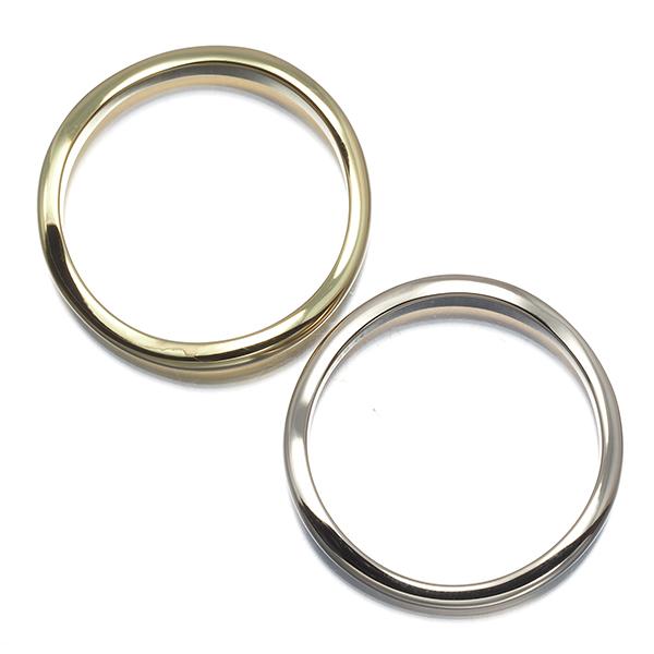 Cartier ラブミーリング　サイズ56 Cartier（カルティエ） ラブミー リング 56号 K18YG/WG 指輪 BLJ
