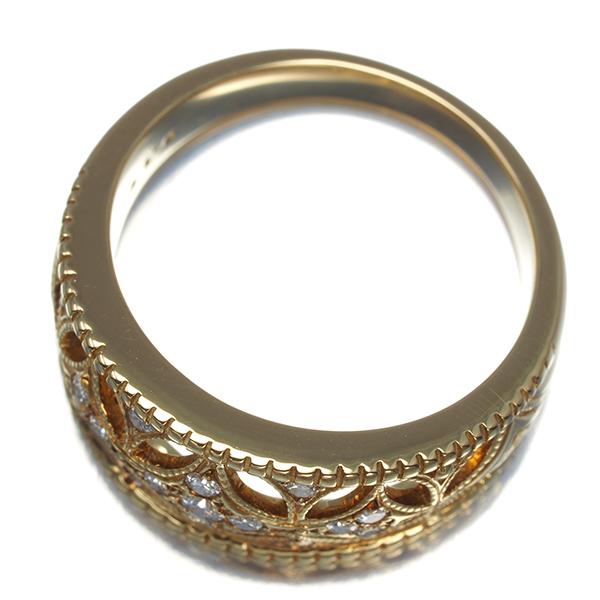 MIKIMOTO（ミキモト） リング ダイヤ ダイヤモンド 0.17ct 透かし