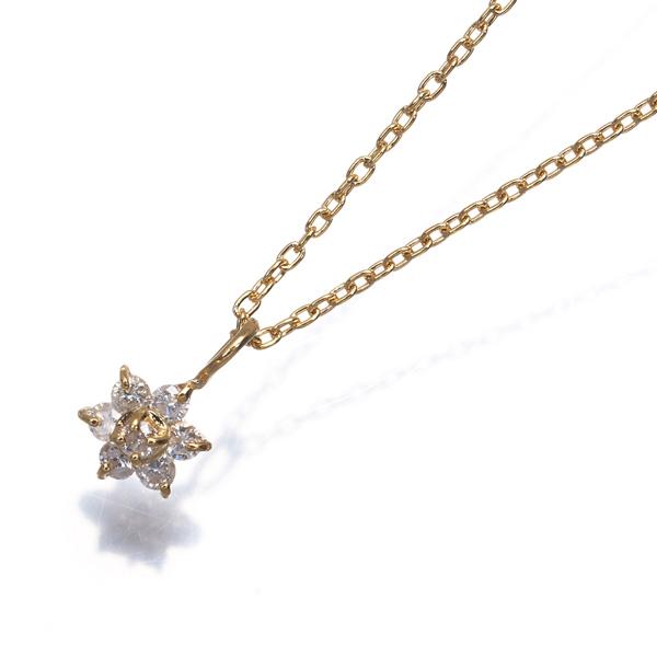 VENDOME AOYAMA（ヴァンドーム青山） ネックレス K18PG ダイヤモンド