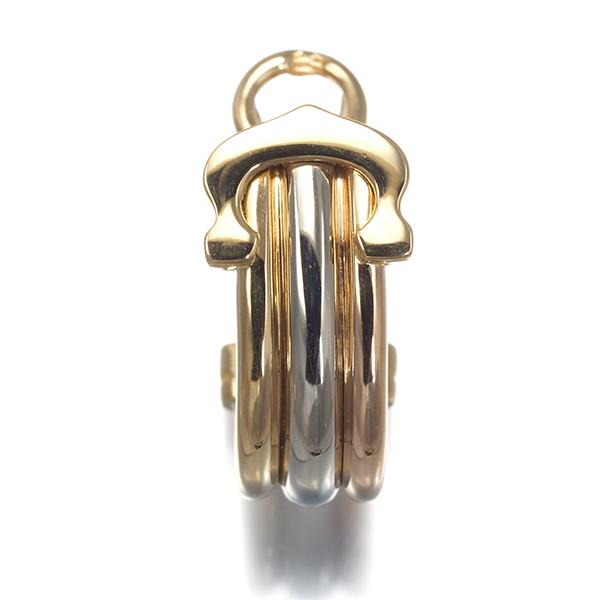 Cartier（カルティエ） ピアス 2C ドゥーブルC C2 スリーカラー 片耳