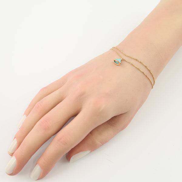 BVLGARI（ブルガリ） ブレスレット ターコイズ トルコ石 ディーヴァ