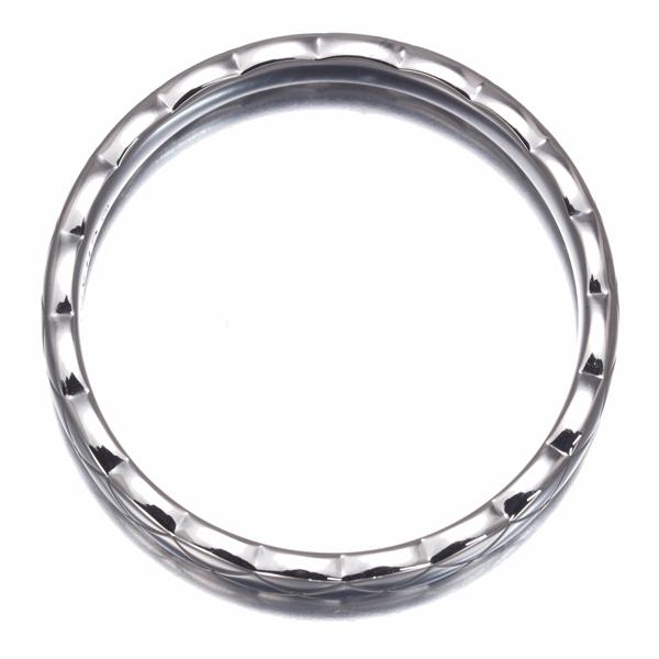 CHANEL（シャネル） リング ココクラッシュ ミニ 60号 K18WG 指輪 BLJ