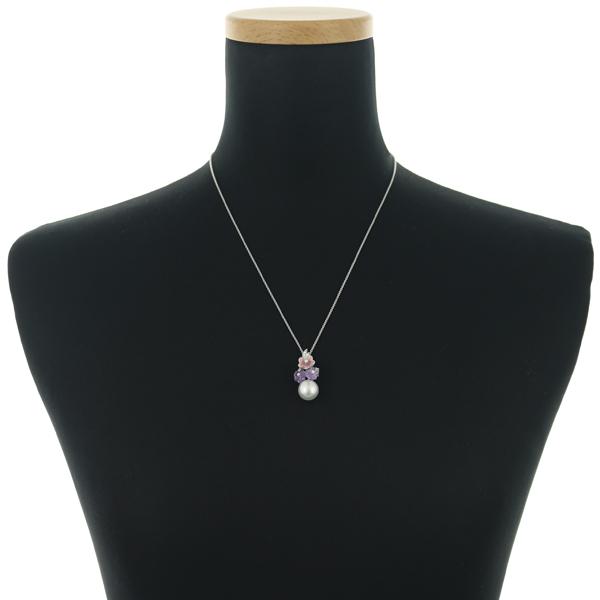 MIKIMOTO（ミキモト） ネックレス パール 真珠 10.5mm アメジスト 1.43 
