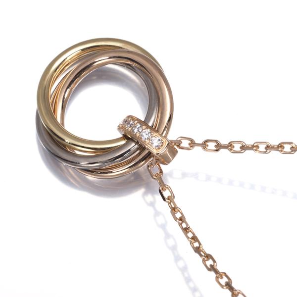 Cartier（カルティエ） トリニティ ネックレス ダイヤ ダイヤモンド