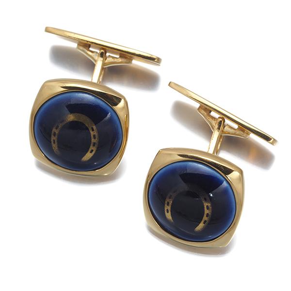 Georg Jensen（ジョージ ジェンセン） カフス ホースシュー ロイヤル