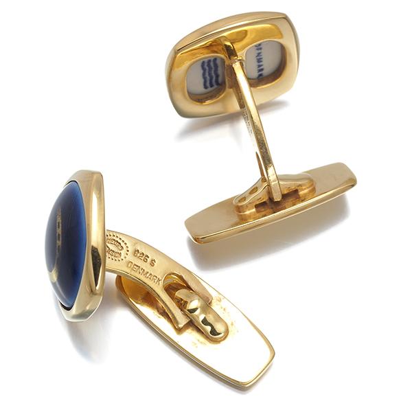 ジョージジェンセン　シルバー　ホースシュー　カフス　パタパタタイプ Georg Jensen（ジョージ ジェンセン） カフス ホースシュー ロイヤル