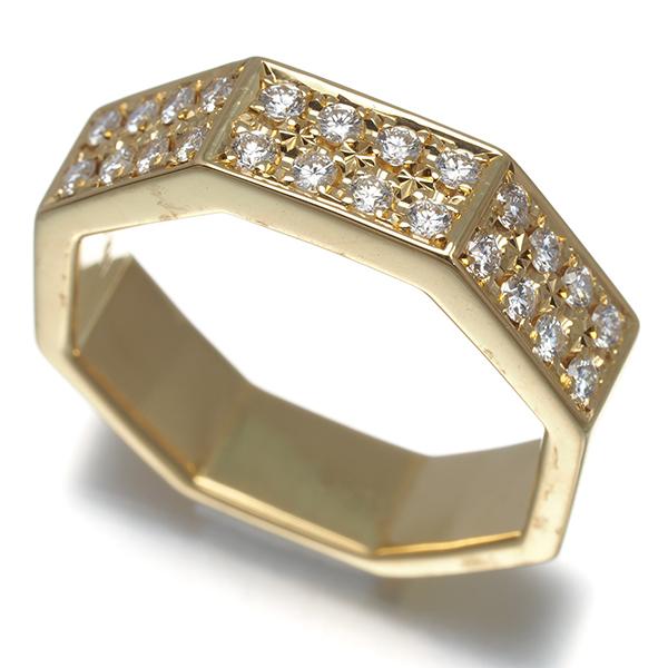 TASAKI（タサキ） リング ダイヤ ダイヤモンド0.37ct オクタゴン 13号 