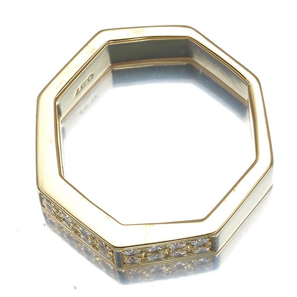TASAKI（タサキ） リング ダイヤ ダイヤモンド0.37ct オクタゴン 13号 