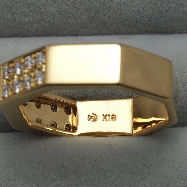 TASAKI（タサキ） リング ダイヤ ダイヤモンド0.37ct オクタゴン 13号 