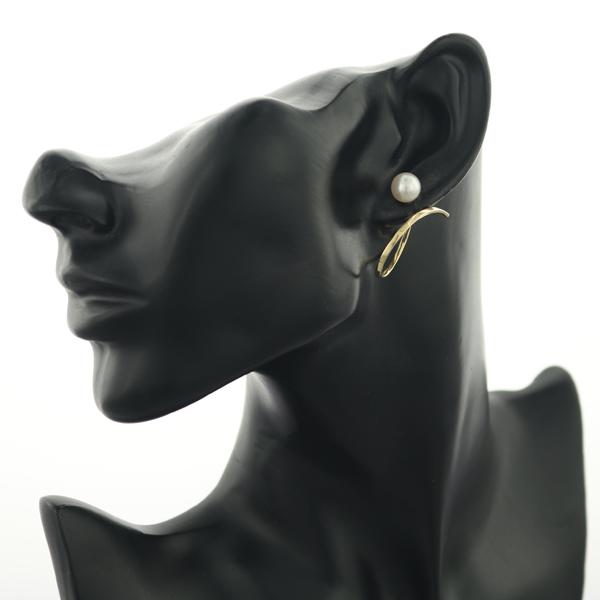 TASAKI（タサキ） ピアス パール 真珠 8.0mm アファインバランス K18YG