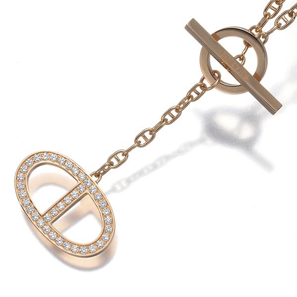 HERMES（エルメス） ネックレス ダイヤ ダイヤモンド シェーヌダンクル 