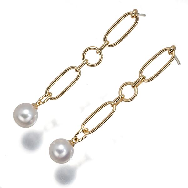 MIKIMOTO（ミキモト） ピアス パール 真珠 7.0mm M Code K18YG BLJ 