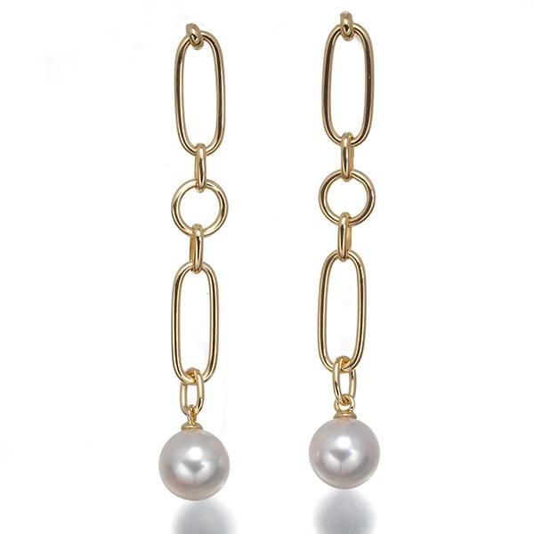 MIKIMOTO（ミキモト） ピアス パール 真珠 7.0mm M Code K18YG BLJ