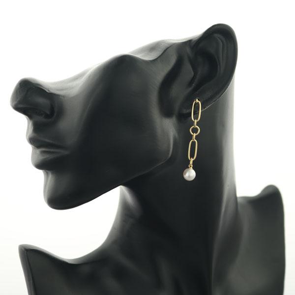 MIKIMOTO（ミキモト） ピアス パール 真珠 7.0mm M Code K18YG BLJ 
